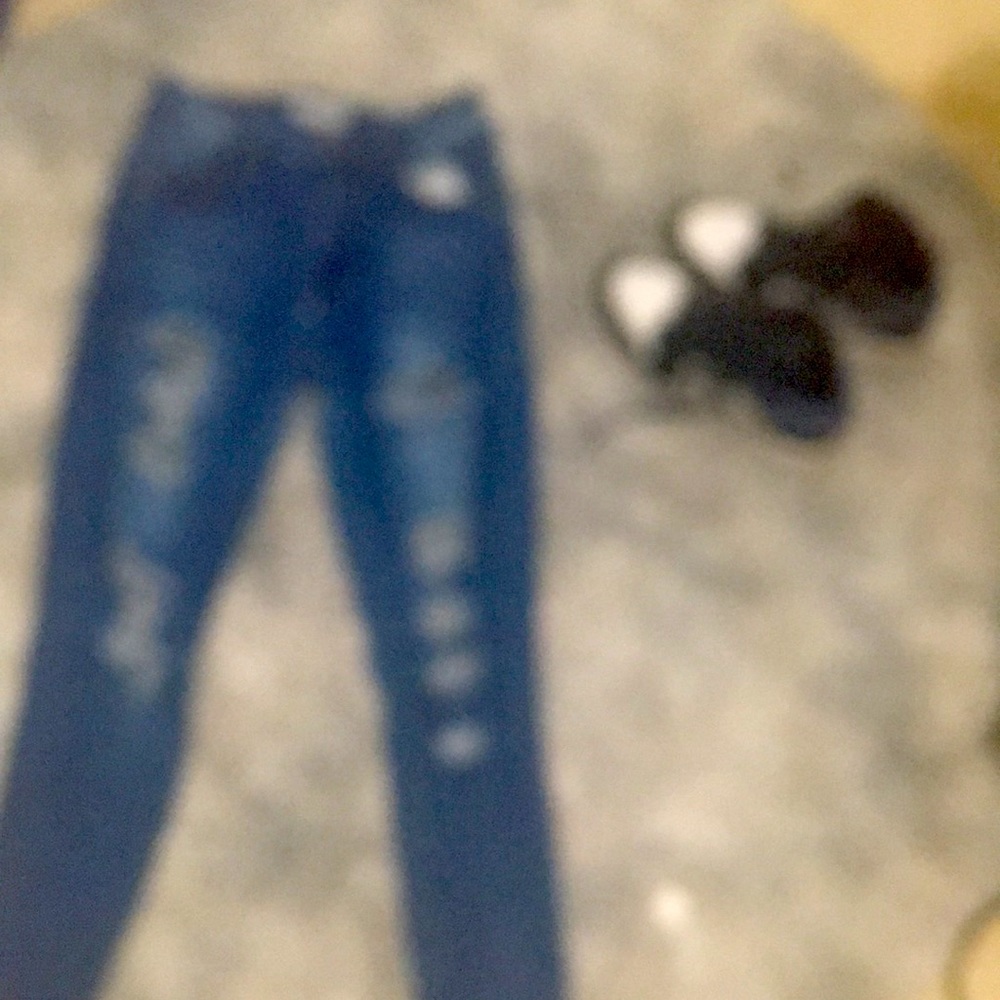 Ripped jeans